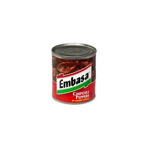 Embasa Chipotle Peppers in Adobo Sauce (12x7 Oz)