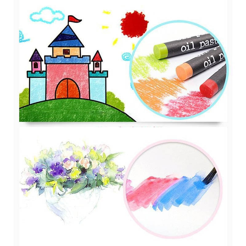 80 Pieces Deluxe Art Set Drawing Painting Accessories Tools with Case Christmas Gift H-best Art Sets Office School Supplies