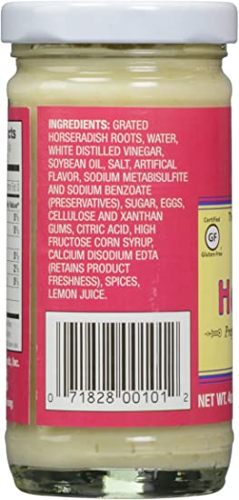 Beaver Kosher Extra Hot Horseradish Sauce (12x4Oz)