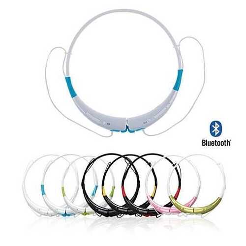 The Music Band a Bluetooth enabled Headphone and Phone Answer - Color: Pink - G