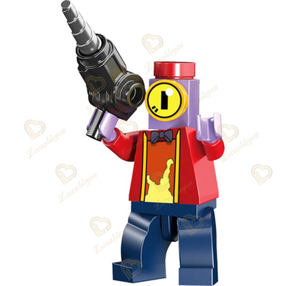 8pcs Set NEW War Hero Stars Action Figure Model Toys Game Cartoon Leon Crow Kids Toy Model Doll Collection Birthday Gift for Boy