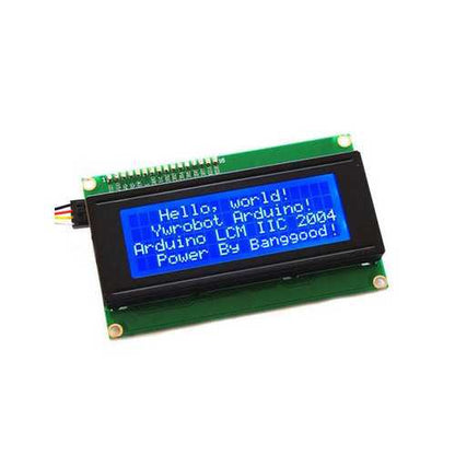 Geekcreit? IIC I2C 2004 204 20 x 4 Character LCD Display Screen Module Blue Geekcreit for Arduino - products that work with official Arduino boards