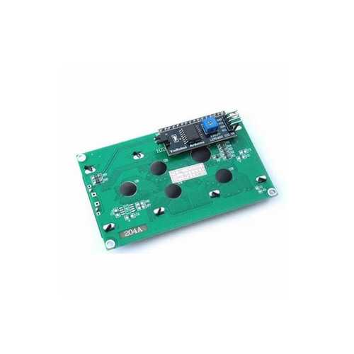 IIC / I2C 2004 204 20 x 4 Character LCD Display Module Yellow Green 5V