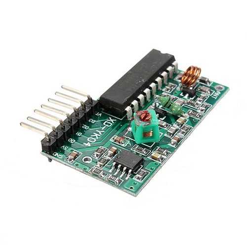 4 Channel Wireless RF Remote Control Transmitter Receiver Module