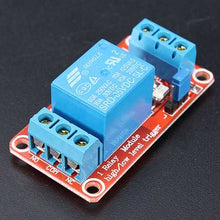 Cargar imagen en el visor de la galería, 5V 1 Channel Level Trigger Optocoupler Relay Module
