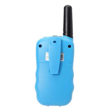 T-388 0.5W UHF Auto Multi-Channels Mini Radios Walkie Talkie Blue