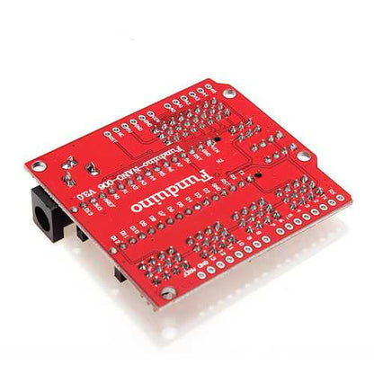 Multi-Function Funduino Nano Shield Nano Sensor Expansion Board Geekcreit for Arduino - products that work with official Arduino boards