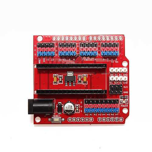 Multi-Function Funduino Nano Shield Nano Sensor Expansion Board Geekcreit for Arduino - products that work with official Arduino boards