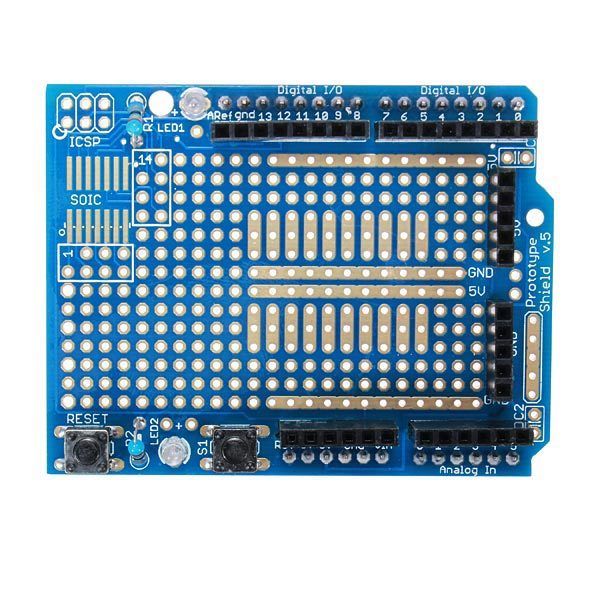 328 ProtoShield Prototype Expansion Board Geekcreit for Arduino - products that work with official Arduino boards