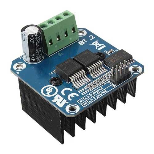 Semiconductor BTS7960B 5V 43A H-bridge Motor Driver Module Geekcreit for Arduino - products that work with official Arduino boards