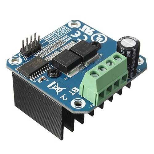 Semiconductor BTS7960B 5V 43A H-bridge Motor Driver Module Geekcreit for Arduino - products that work with official Arduino boards