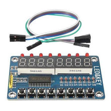 Load image into Gallery viewer, TM1638 Chip Key Display Module 8 Bits Digital LED Tube
