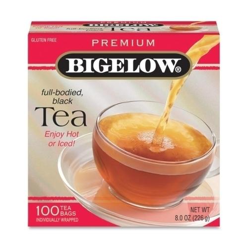 Case of [4] Bigelow Tea Company Ceylon Black Tea, Individual Wrapped, 100/BX