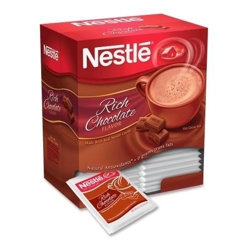 Nestle USA Hot Chocolate Mix, Rich Chocolate, .71 oz, 50/BX