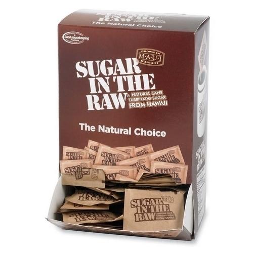 Case of [2] Sugar Foods Corp Sugar In The Raw,Not Bleached,200