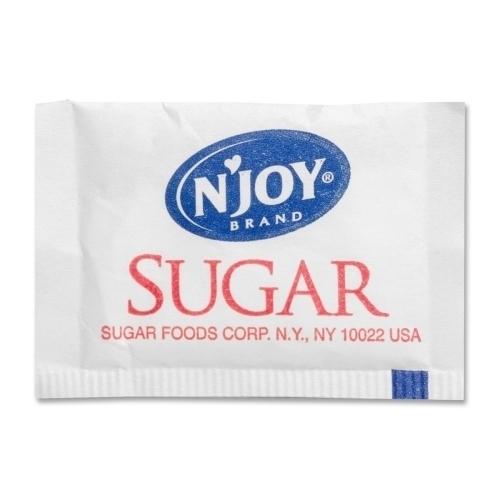 Case of [1] Sugar Foods Corp Pure Cane Sugar Packets, 1/10 oz Packets