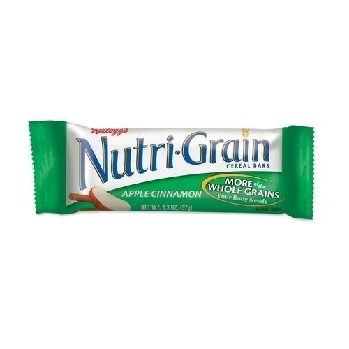 Case of [2] Keebler Nutrigrain Cereal Bars,Low Fat,1.3 oz.,16/BX ,Apple Cinnamon