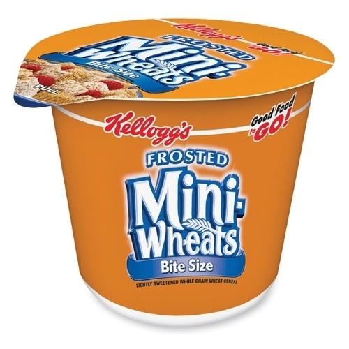 Case of [3] Keebler Cereal-In-A-Cup, 2.5 oz., 6/PK, Frosted Mini Wheats