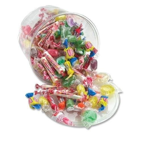 Case of [2] Office Snax Tub of Candy, All Tyme Mix, 2 lb., Ass