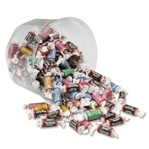 Case of [2] Office Snax Tootsie Rolls, 28 oz., Assorted Flavor