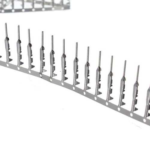 500 Pcs 2.54mm Dupont Jumper Wire Cable Male Pin Connector Terminal