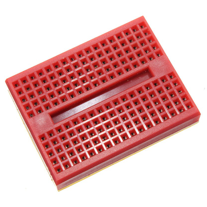5Pcs Red 170 Holes Mini Solderless Prototype Breadboard For