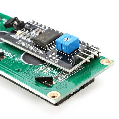 IIC/I2C 1602 Yellow Green Backlight LCD Display Module Geekcreit for Arduino - products that work with official Arduino boards