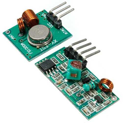 20Pcs 433Mhz Wireless RF Transmitter and Receiver Module Kit