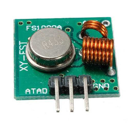 20Pcs 433Mhz Wireless RF Transmitter and Receiver Module Kit