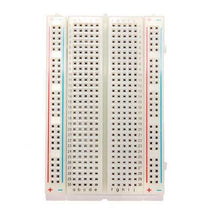 将图片加载到图库查看器，5pcs 8.5 x 5.5cm White 400 Holes Solderless Breadboard For
