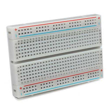 将图片加载到图库查看器，5pcs 8.5 x 5.5cm White 400 Holes Solderless Breadboard For
