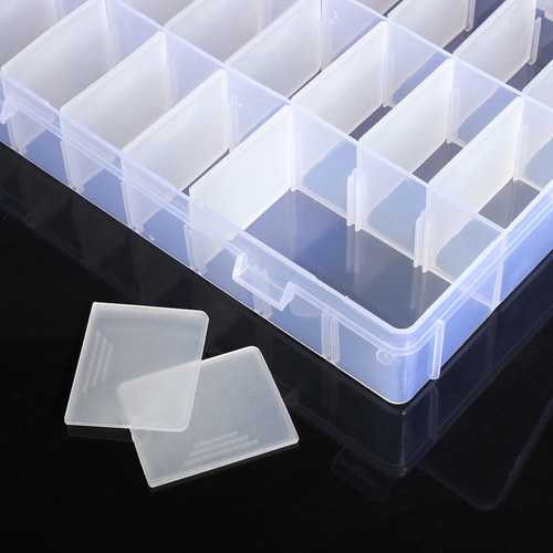 5Pcs Geekcreit? 24 Value Electronic Components Storage Assortment Box