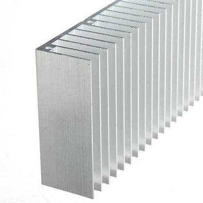 5Pcs 150x60x25mm Aluminum Heatsink Heat Sink Cooling For Chip IC LED Power Memory Transistor