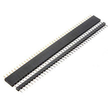 Load image into Gallery viewer, 10 Pair 40 Pin 2.54mm Male Female SIL Socket Row Strip PCB Connector
