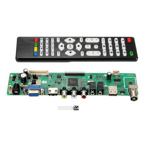 Geekcreit? T.SK106A.03 T.SK105A.03 Universal LCD TV Controller Driver Board PC/VGA/HD/USB Interface