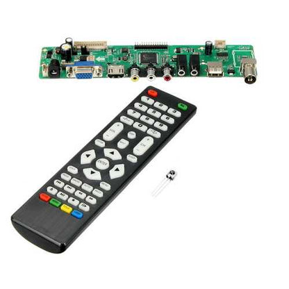 Geekcreit? T.SK106A.03 T.SK105A.03 Universal LCD TV Controller Driver Board PC/VGA/HD/USB Interface