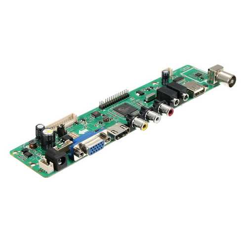 Geekcreit? T.SK106A.03 T.SK105A.03 Universal LCD TV Controller Driver Board PC/VGA/HD/USB Interface