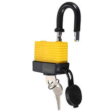 将图片加载到图库查看器，4pcs 40mm Keyed Alike Waterproof Gate Door Padlock with 8 Same Key
