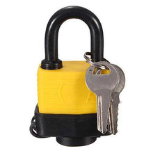 将图片加载到图库查看器，4pcs 40mm Keyed Alike Waterproof Gate Door Padlock with 8 Same Key
