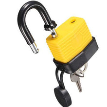 将图片加载到图库查看器，4pcs 40mm Keyed Alike Waterproof Gate Door Padlock with 8 Same Key
