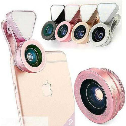 Glow Face 3 In 1 Photo Lens And Fill Lighting Clip