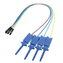 将图片加载到图库查看器，20Pcs Test Clamp Wire Hook Test Clip for Logic Analyzer
