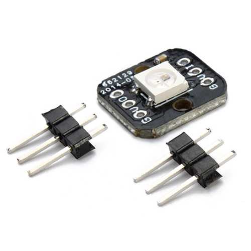One Bit WS2812B Serial 5050 Full Color LED Driver Module