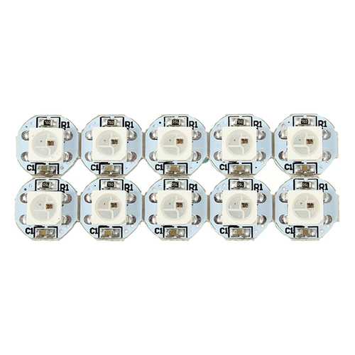 50Pcs Geekcreit? DC 5V 3MM x 10MM WS2812B SMD LED Board Built-in IC-WS2812