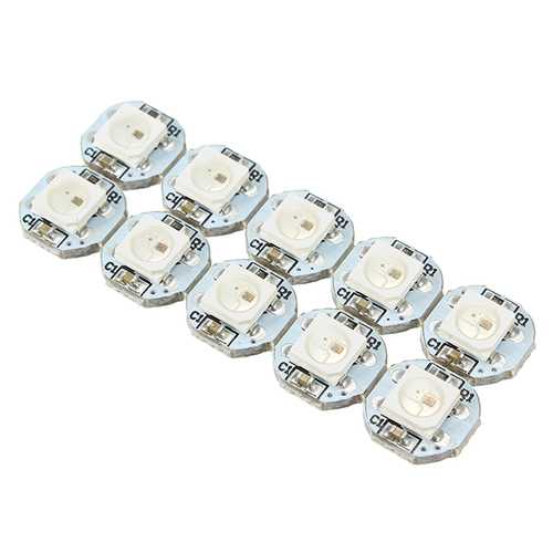 50Pcs Geekcreit? DC 5V 3MM x 10MM WS2812B SMD LED Board Built-in IC-WS2812