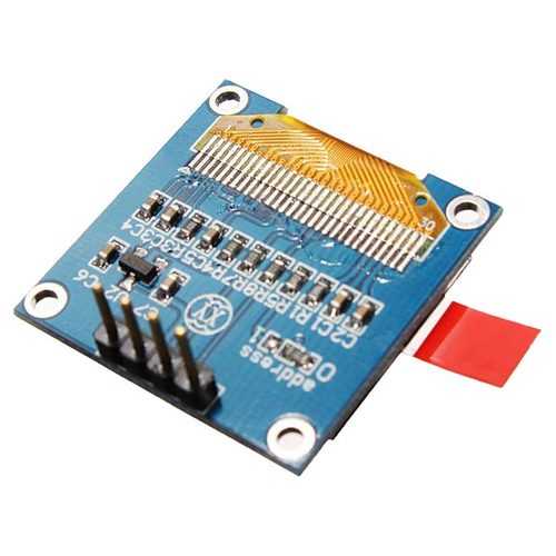 5Pcs 0.96 Inch 4Pin White IIC I2C OLED Display Module 12864 LED Geekcreit for Arduino - products that work with official Arduino boards