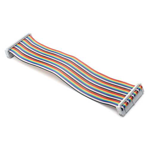 3Pcs GPIO 40P Rainbow Ribbon Cable For Raspberry Pi 2 Model B&B+