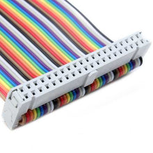 將圖片載入圖庫檢視器 3Pcs GPIO 40P Rainbow Ribbon Cable For Raspberry Pi 2 Model B&amp;B+
