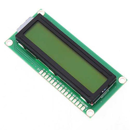 5Pcs 1602 Character LCD Display Module Yellow Backlight Geekcreit for Arduino - products that work with official Arduino boards