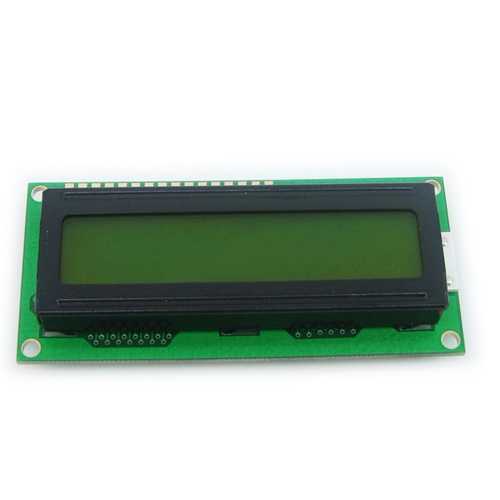 5Pcs 1602 Character LCD Display Module Yellow Backlight Geekcreit for Arduino - products that work with official Arduino boards
